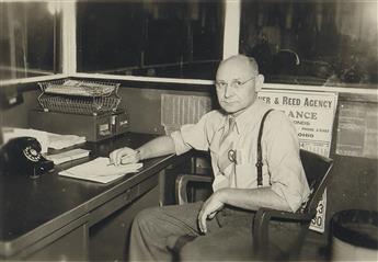 (WORKER PORTRAITS--OHIO) A collection of 43 candid WWII-era employee portraits from the Timken Roller Bearing Company.